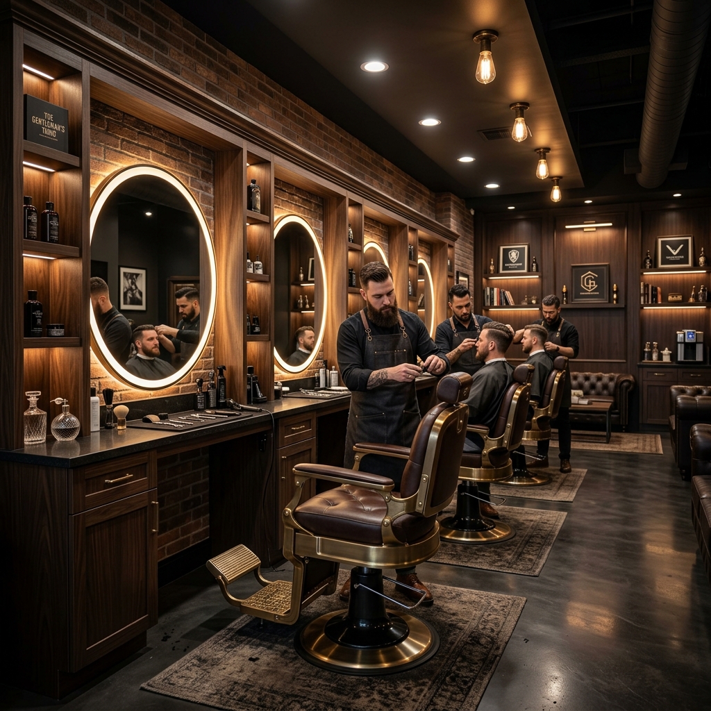 Ambiente de la Barbería